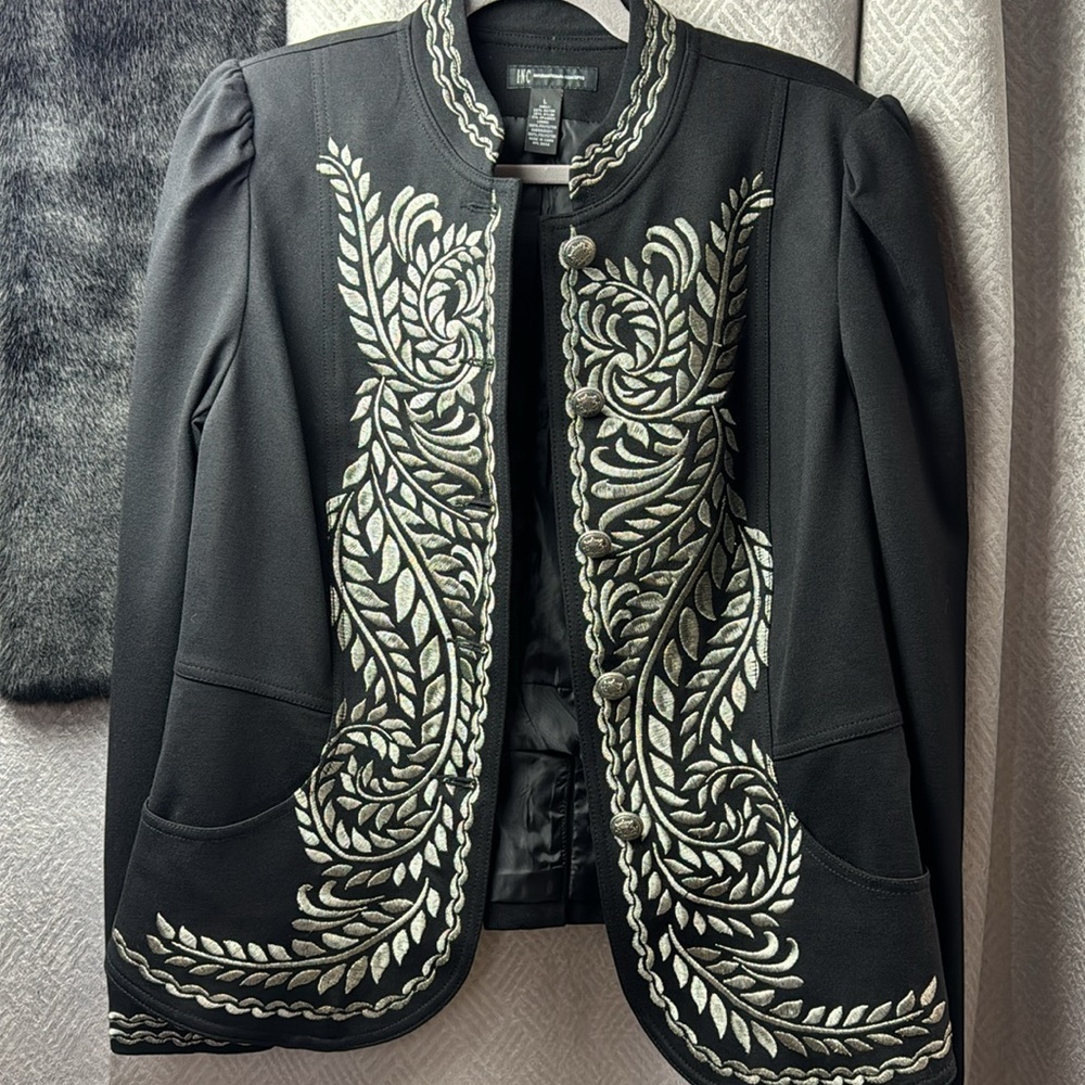 International Concept Anthemion Design Blazer Large women